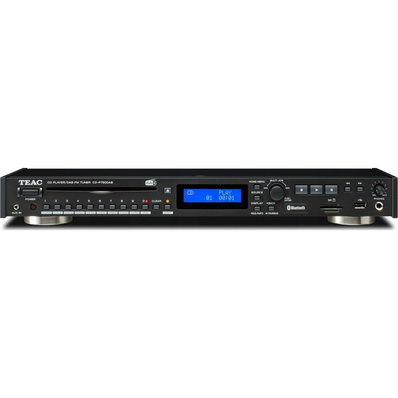 Teac Europe GmbH Teac CD-P750DAB-B CD-Player