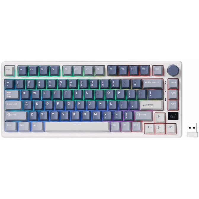 ROYAL KLUDGE M75 Ocean Blue, Beige