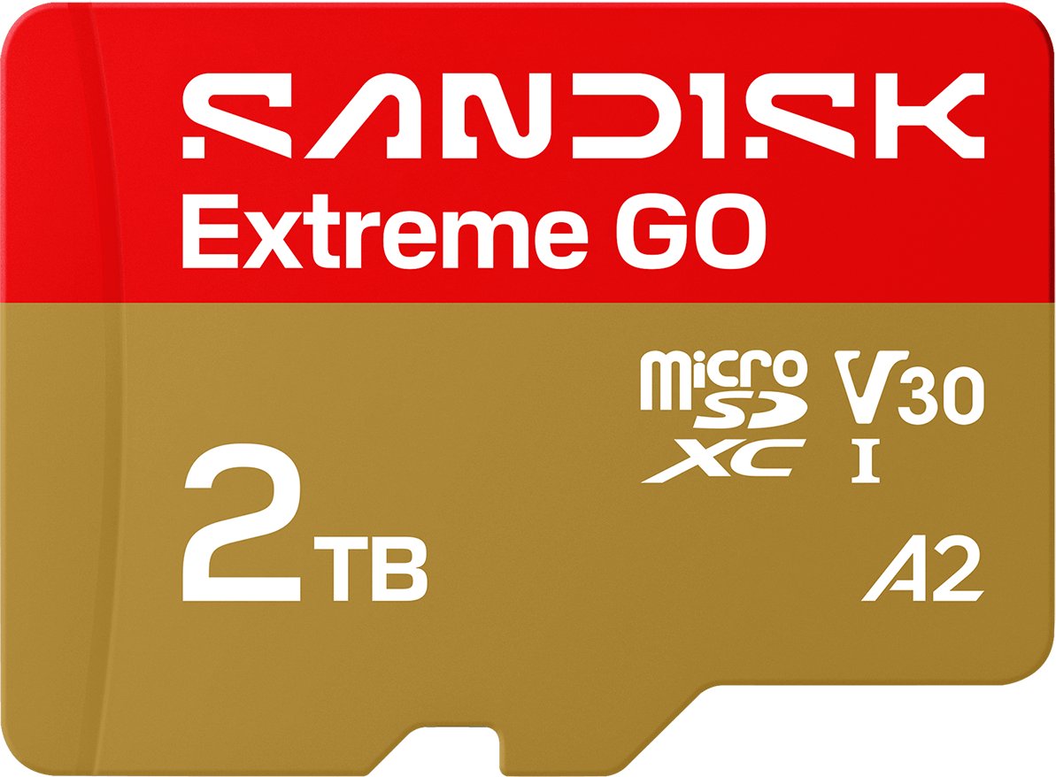 SanDisk Extreme GO microSDXC 2TB SDSQXGN-2T00-GN6MN