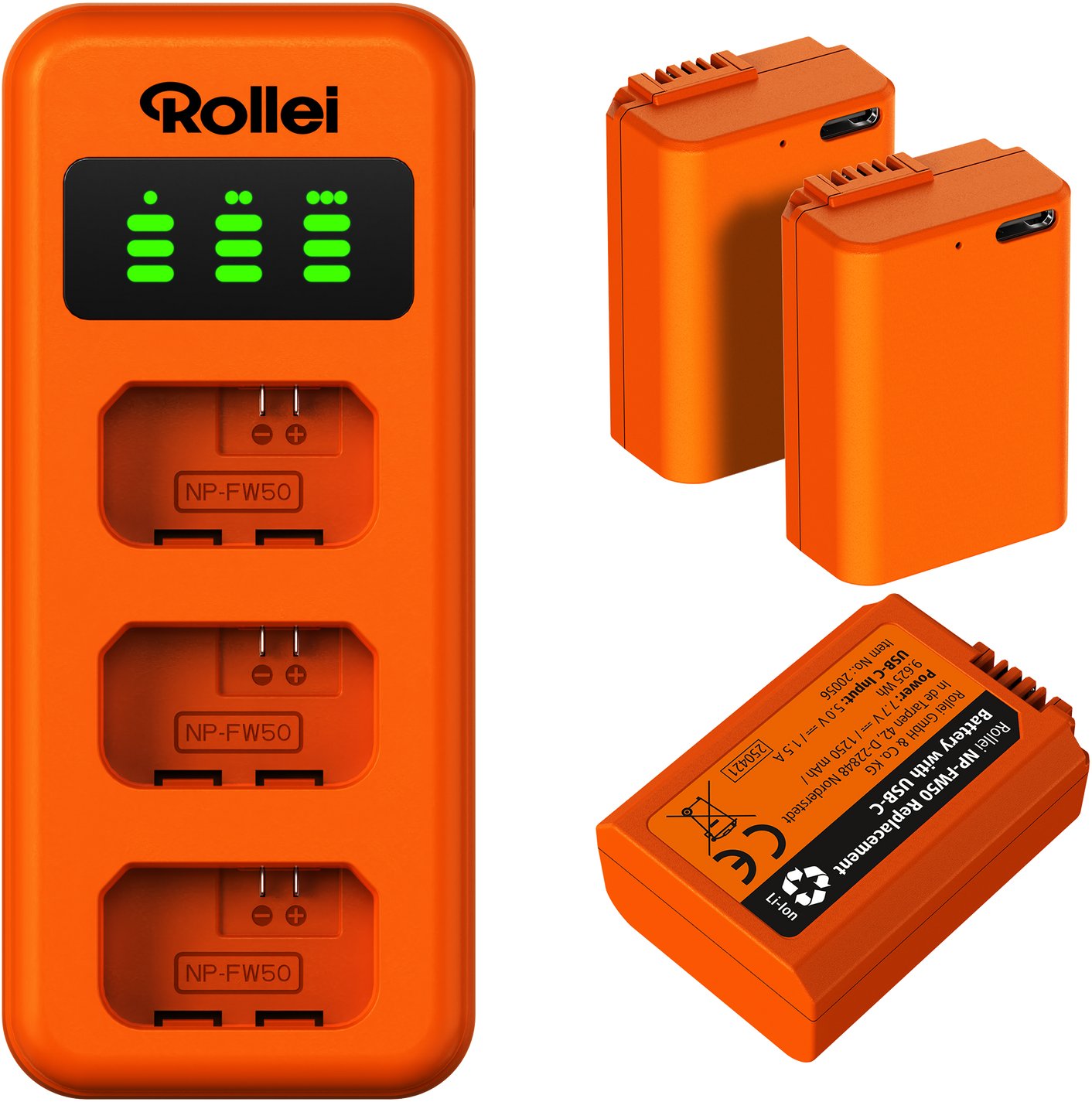 Charger do aparatu Rollei Akumulatorów Akumulator