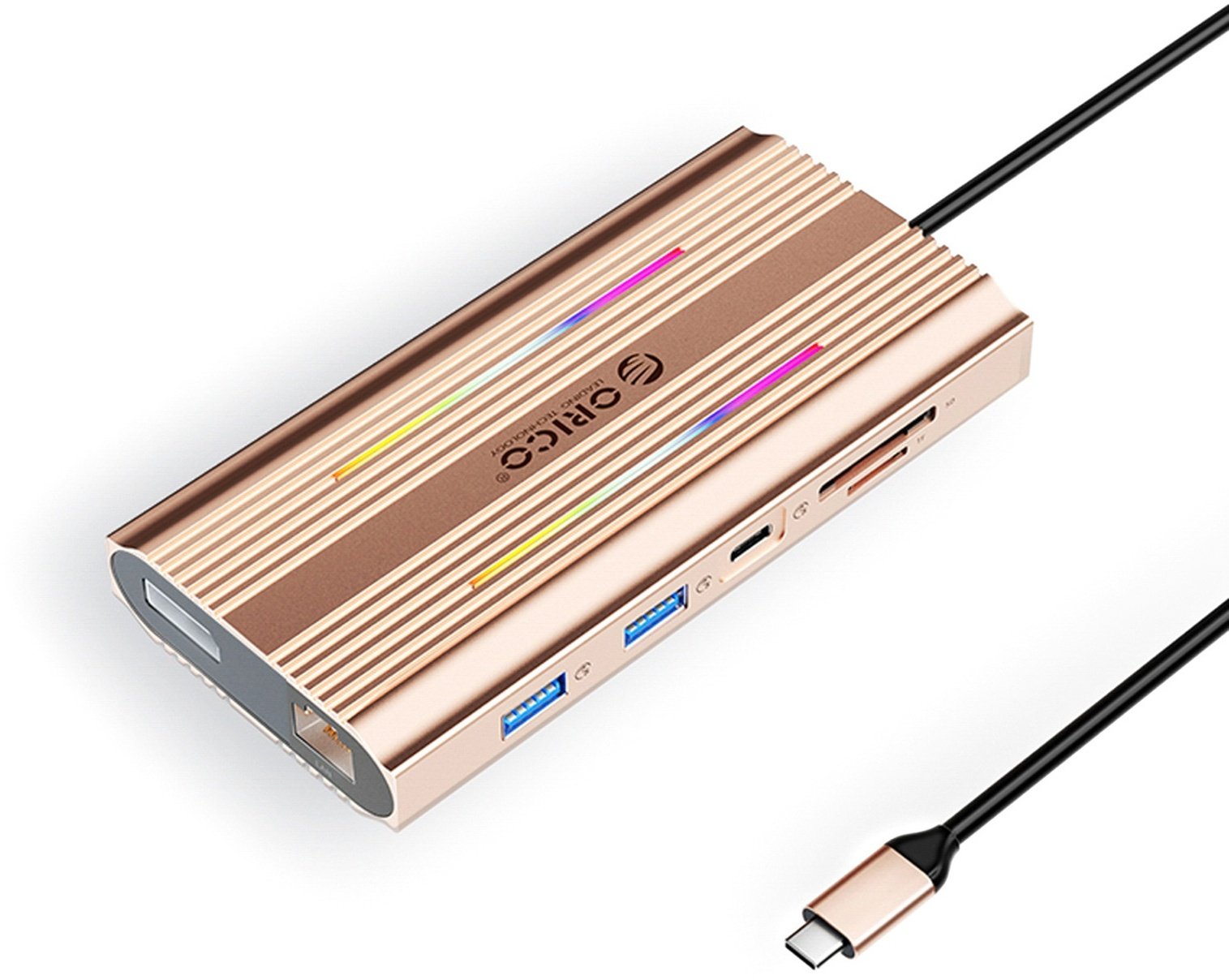 Orico USB-C 12in1 RGB | USB-A