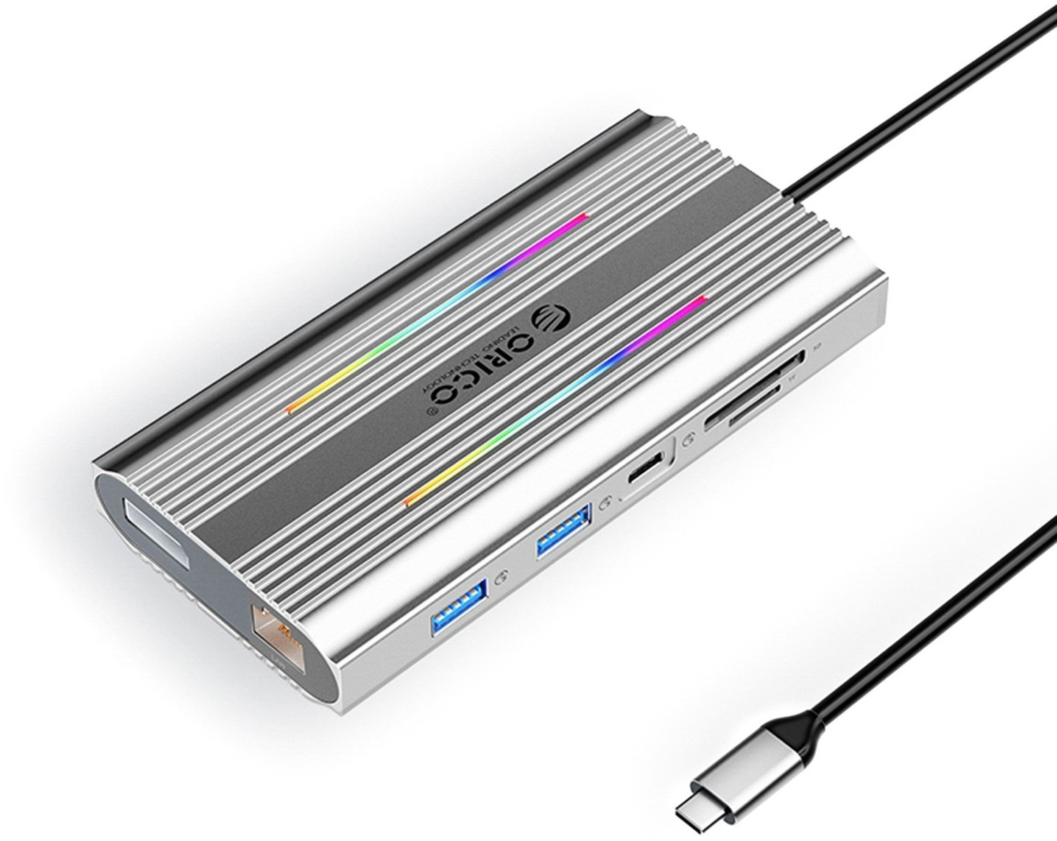 Orico USB-C 12in1 RGB | USB-A