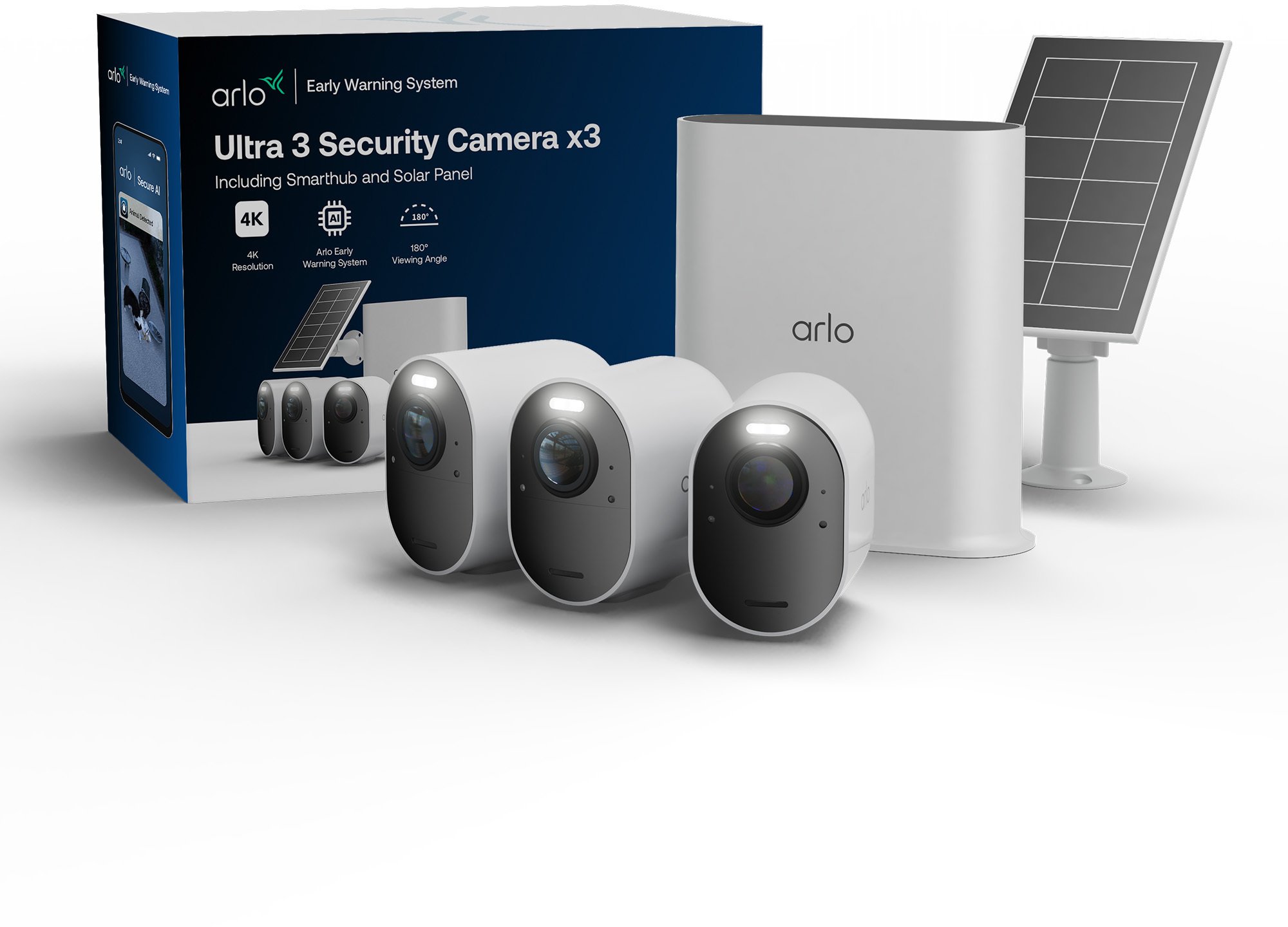 ARLO Ultra 3 Security Camera 3-cam