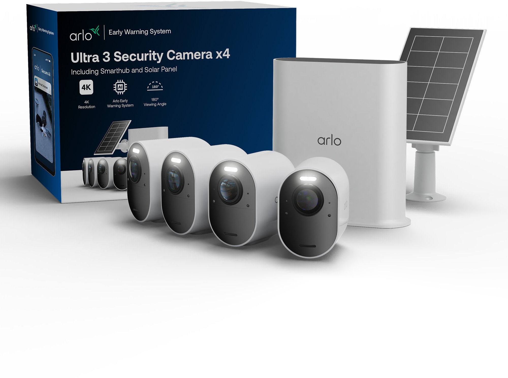 ARLO Ultra 3 Security Camera 4-cam
