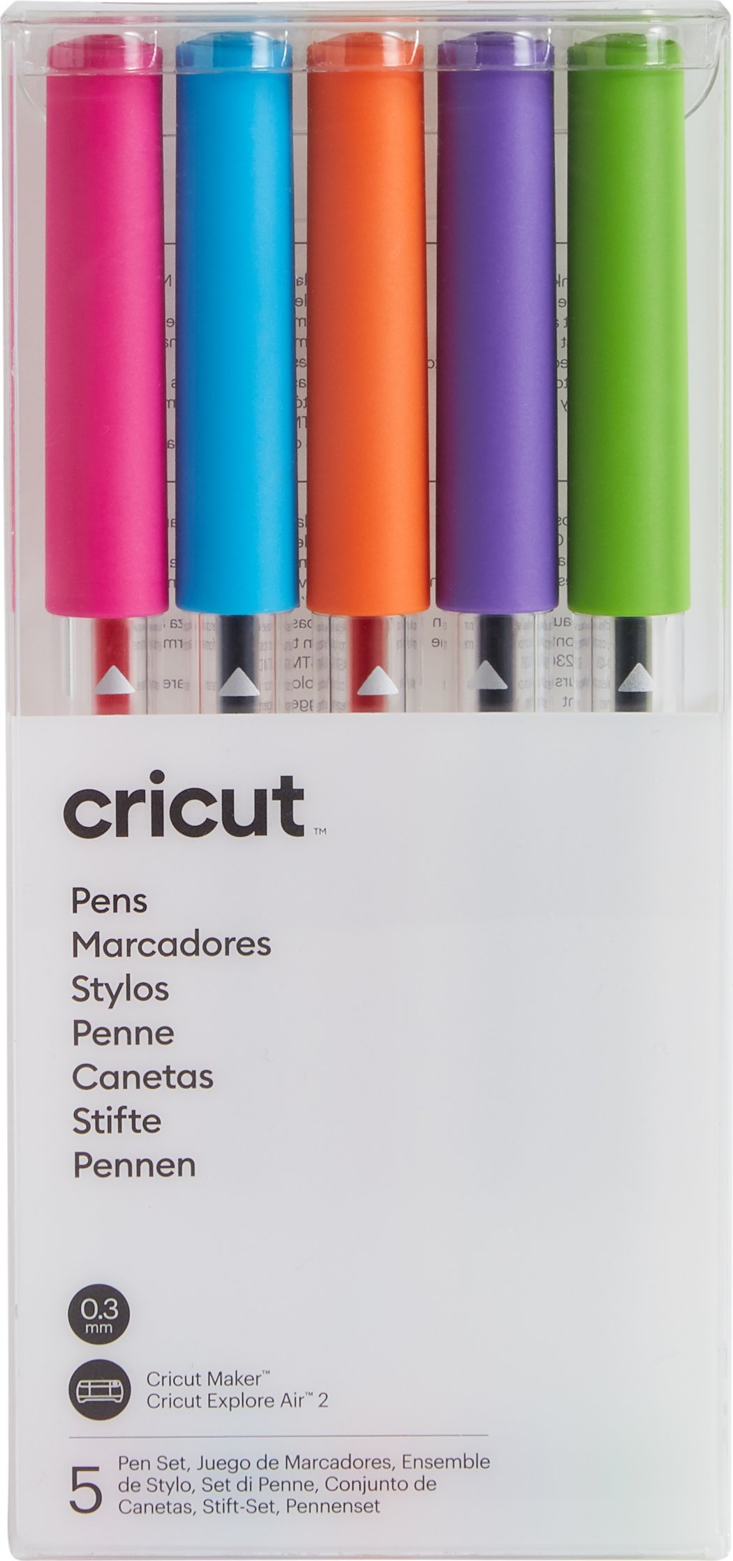 Cricut Brights długopis Blue, Pomarańczowy, Purple