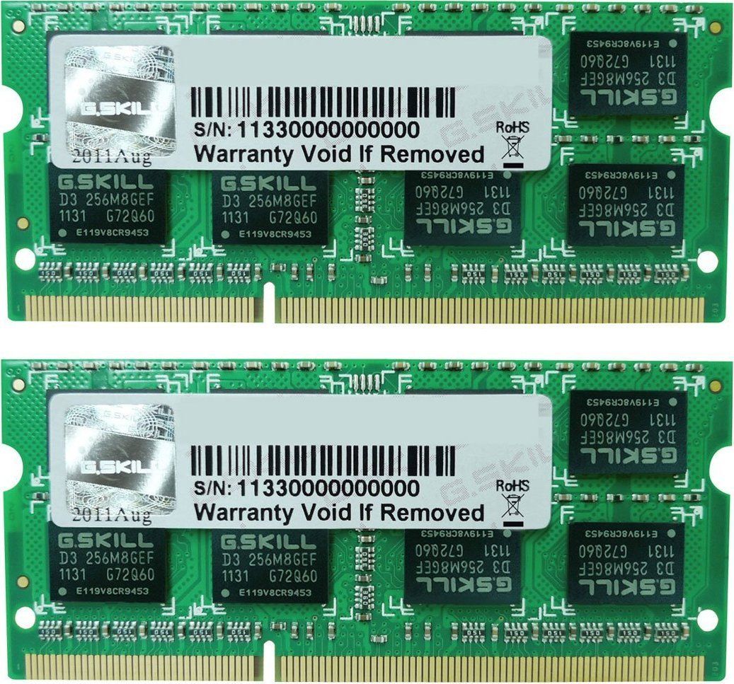 G.Skill SODIMM, DDR3L, 8 GB