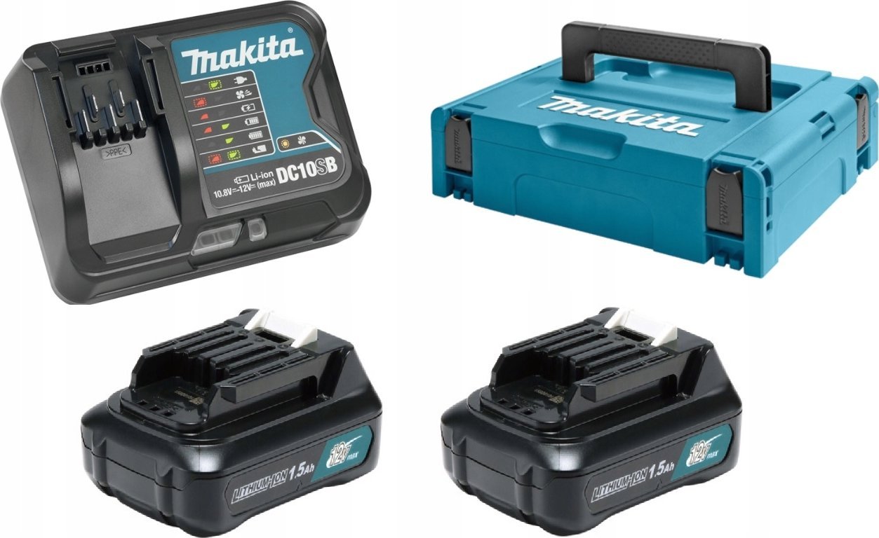 Makita MAKITA ZESTAW ZASILAJĄCY 12V 2x1