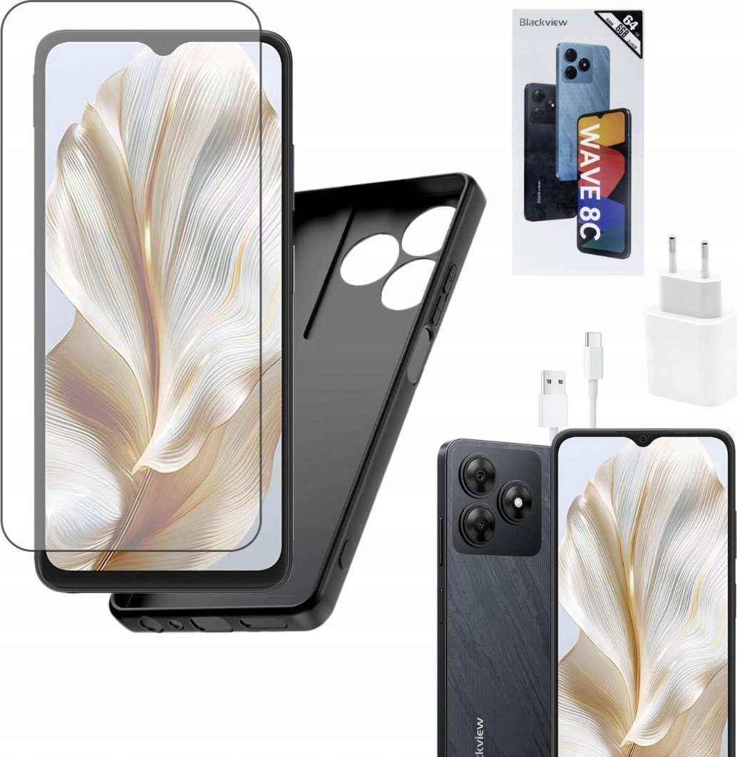 BLACKVIEW SMARTPHONE WAVE 8c 2GB+4GB/64GB BLACK