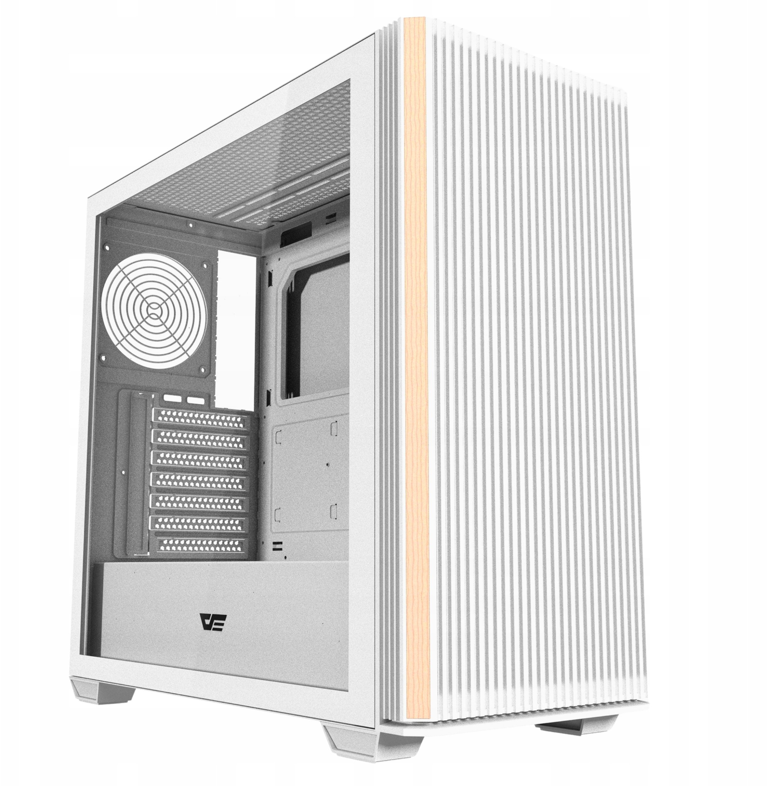 DarkFlash DS900WS PC Case, ATX, White