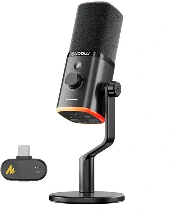 MAONO PD100W Dynamic Microphone (Black) |