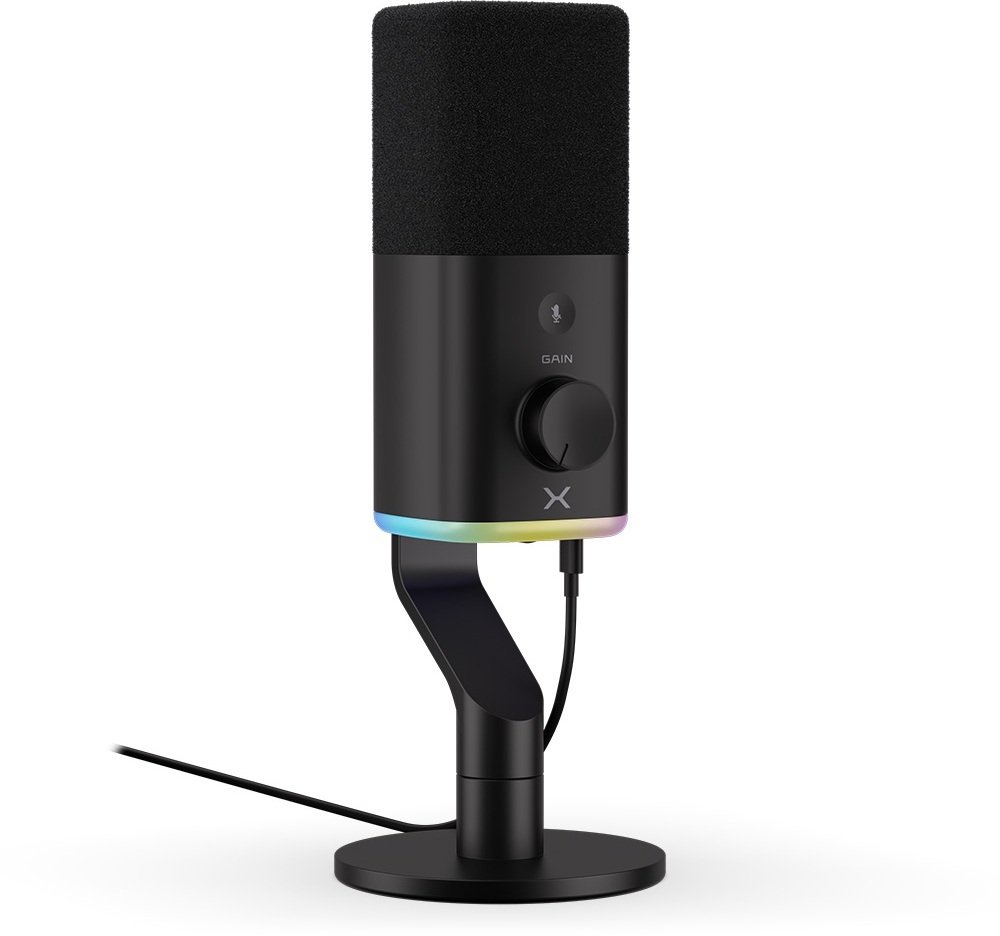 Krux Qube XLR/USB Black | KRXC027