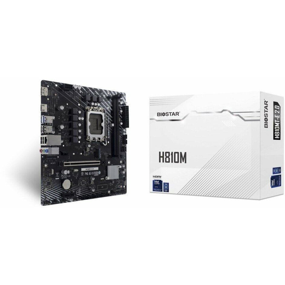 Biostar H810MTE 2.0 Motherboard, LGA1851