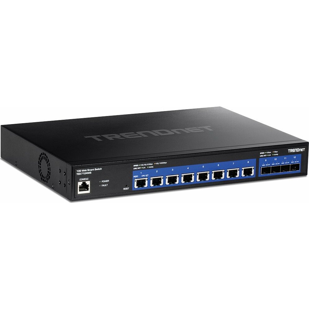 TRENDnet TEG-7124WS 12-Port 10G Web Smart