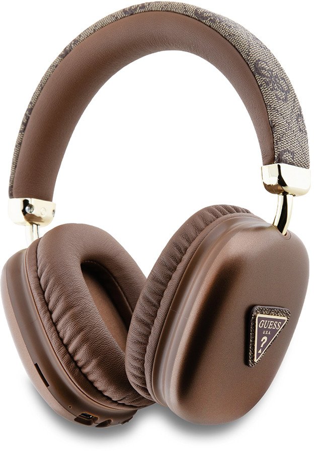 Słuchawki Guess 4GTriangle Logo Brown (GUBHK1P4TPW)