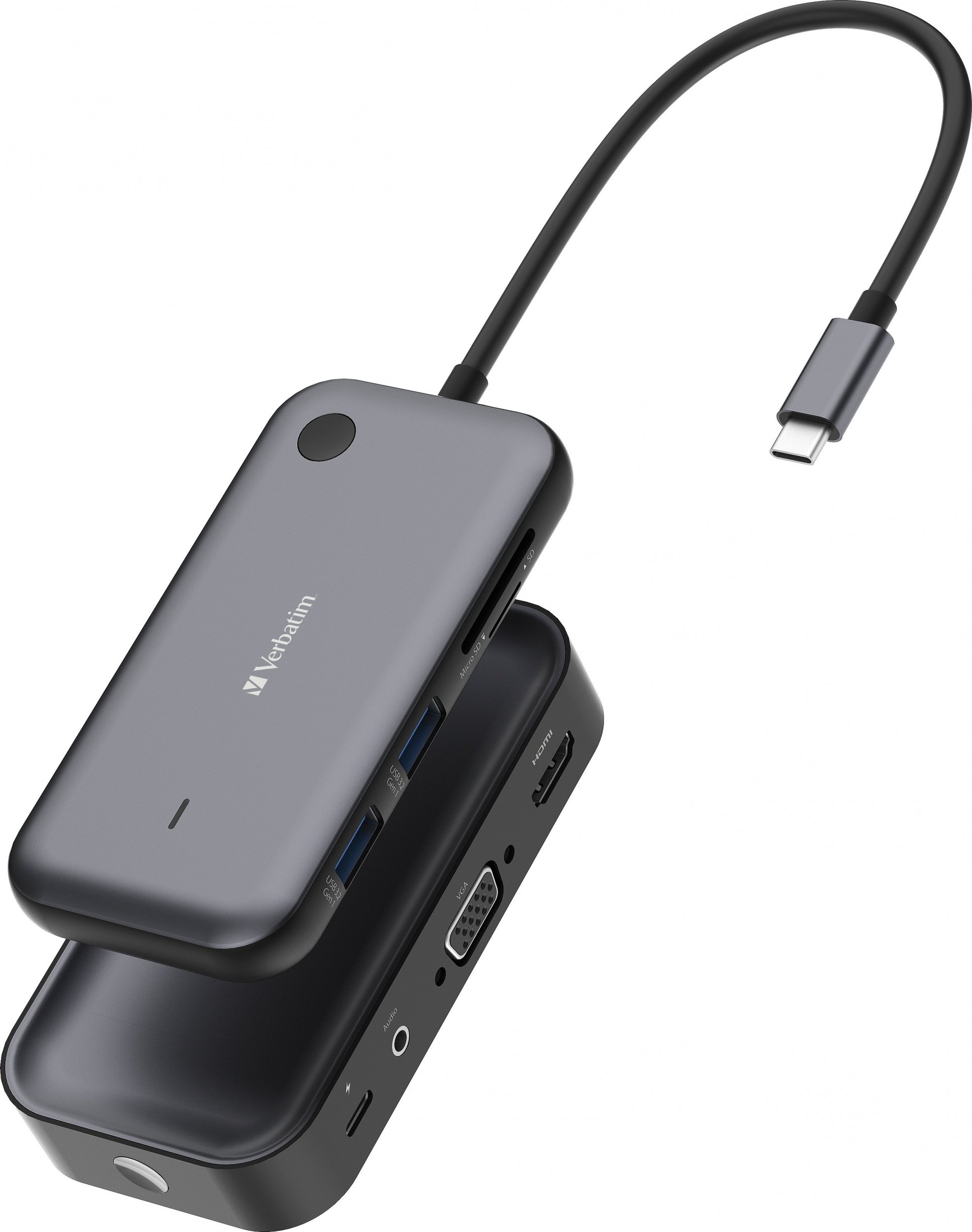 ICY BOX USB-C HUB Wireless-Display-Adapter HDMI/VGA