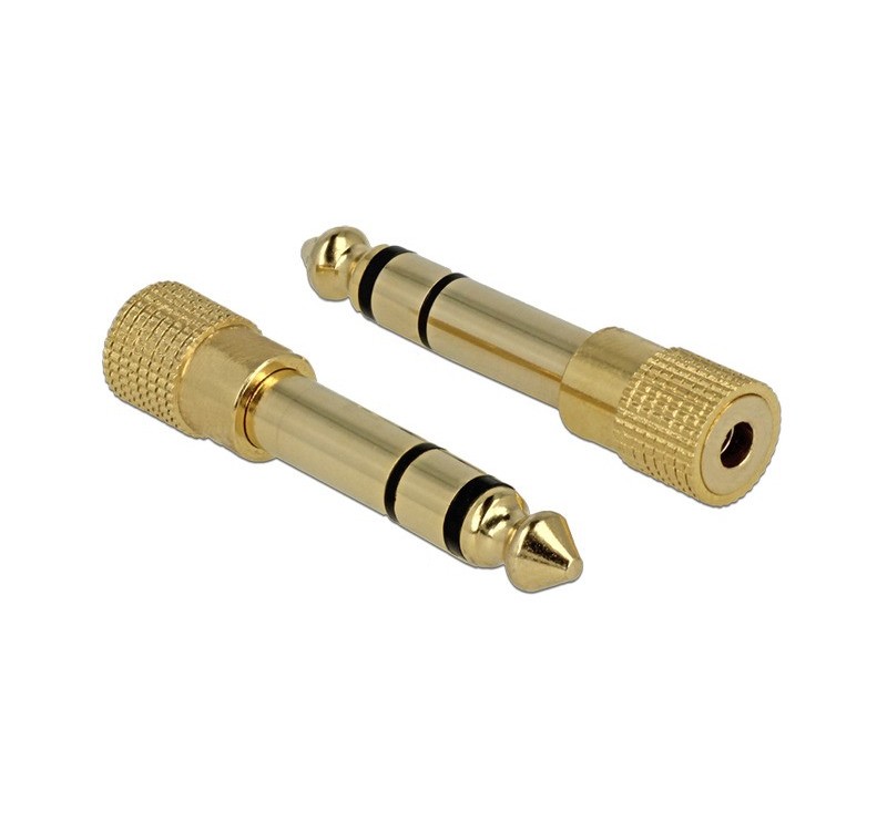 Adapter AV Delock Jack 6.35mm