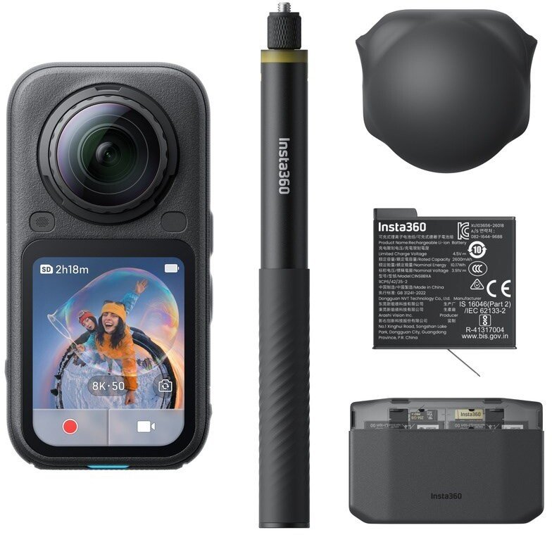 INSTA360 X6 Essentials Bundle Action Kamera