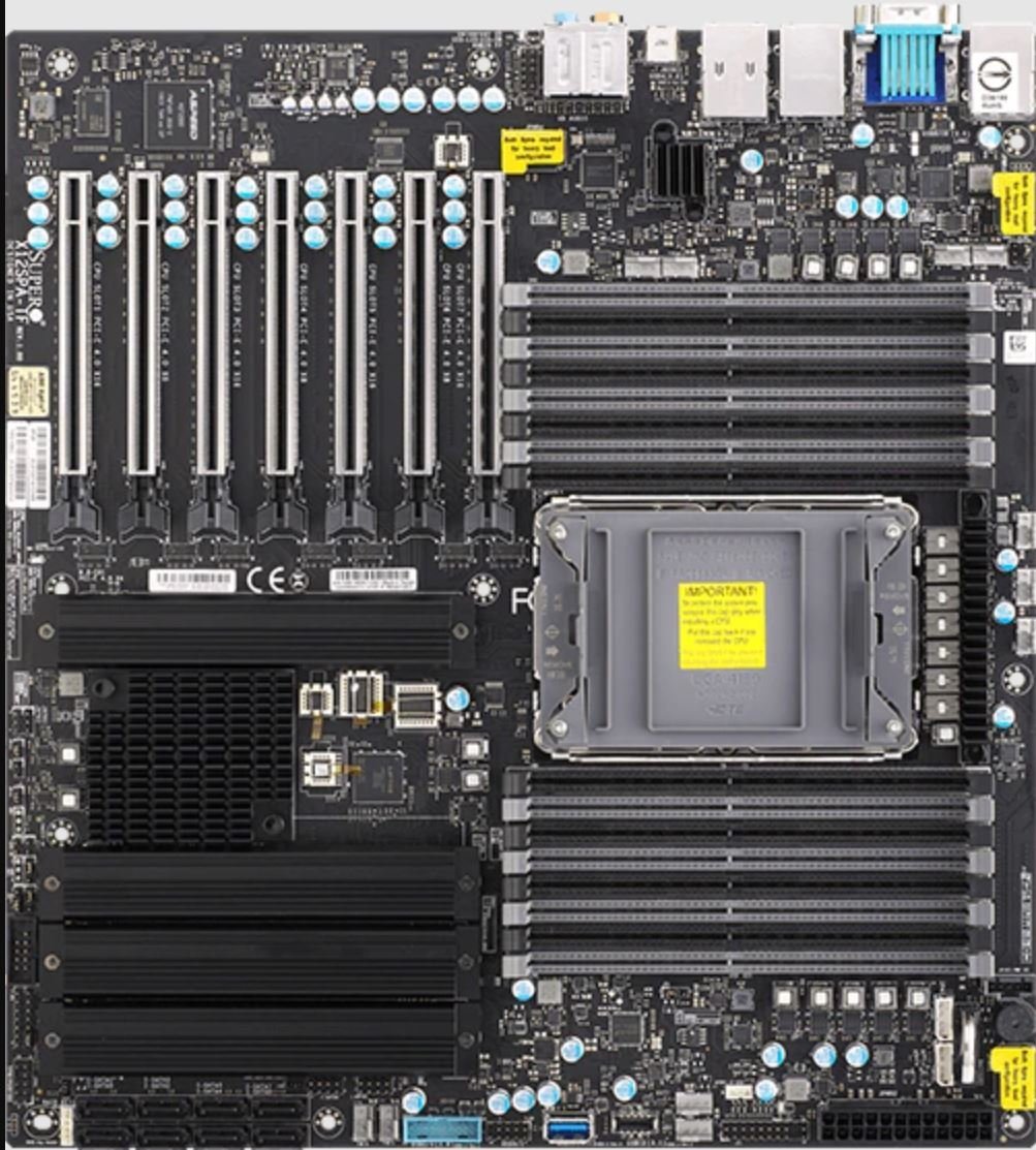 SuperMicro  gniazdo 4189 hurtowa X12SPA-TF-B |