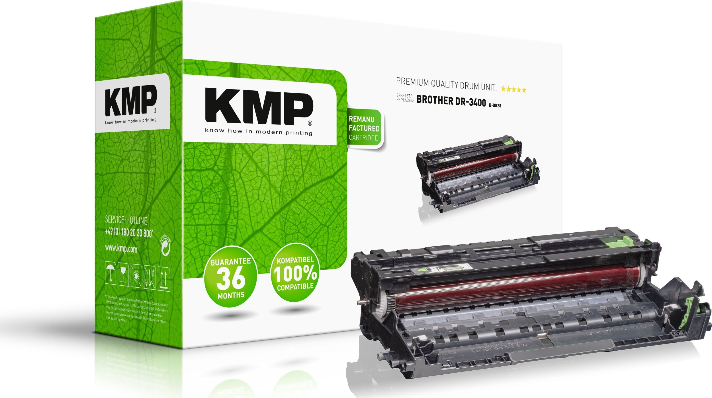Toner KMP KMP B-DR28, Compatible, Brother
