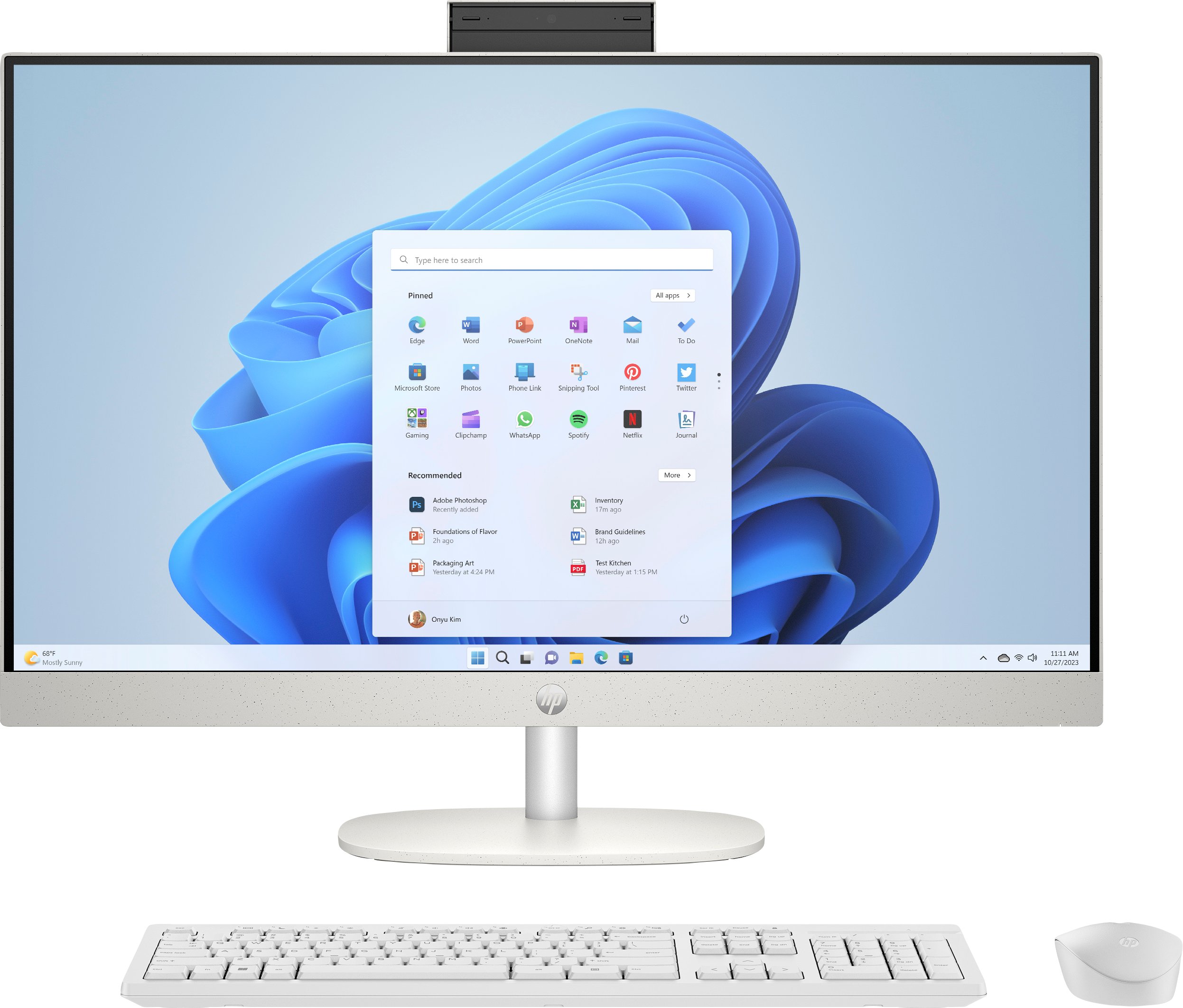 HP All-in-One 27 C63J3EA - Intel