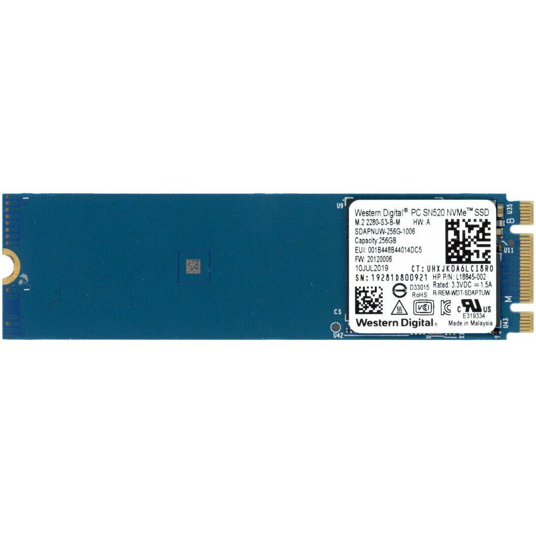 WD Western Digital PC SN520 256GB