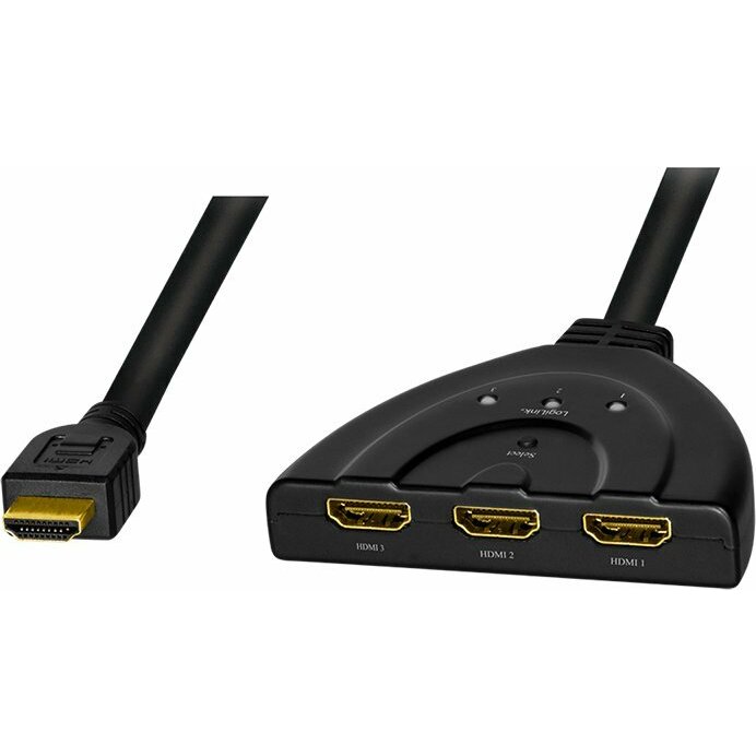 LogiLink LogiLink  HDMI,3-port,bidirekt(1x3/3x1),4K/30Hz