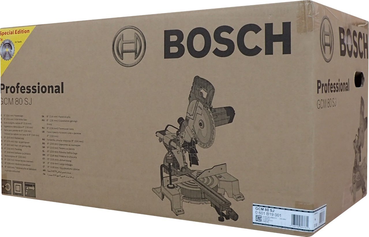 Bosch GCM 80 SJ + 2