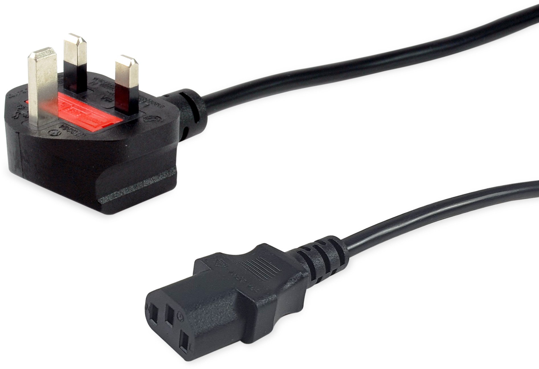 Kabel zasilający Equip Equip IEC-Stromkabel UK-BS1363