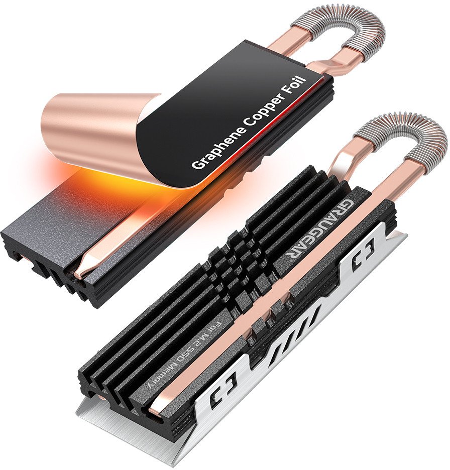 Graugear GRAUGEAR Heatpipe Kühlkörper SSD M