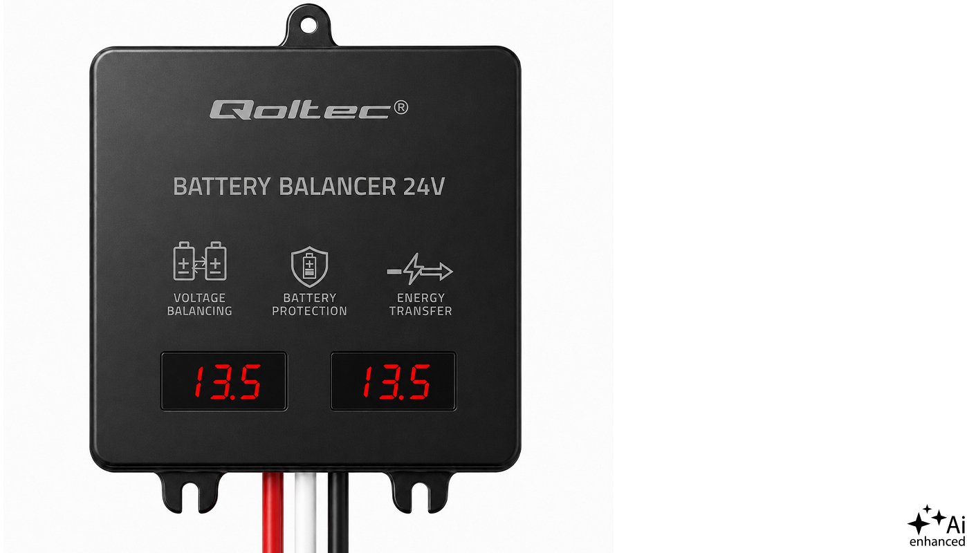 Qoltec Voltage balancer for 24V batteries