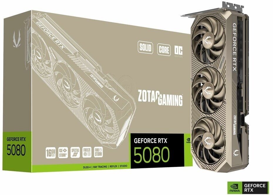 ZOTAC GAMING GeForce RTX 5080 SOLID