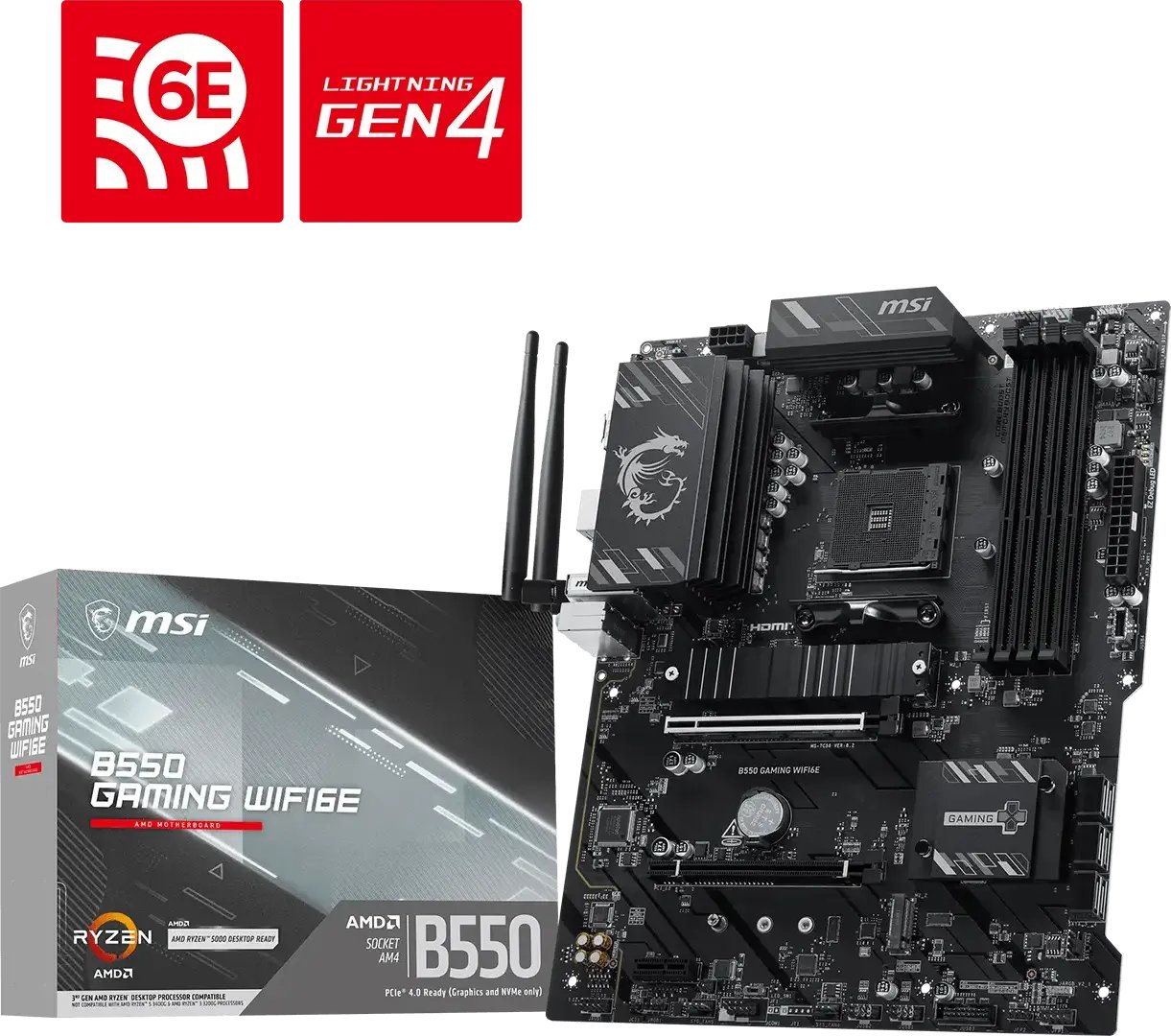 MSI B550 Gaming WIFI6E płyta główna