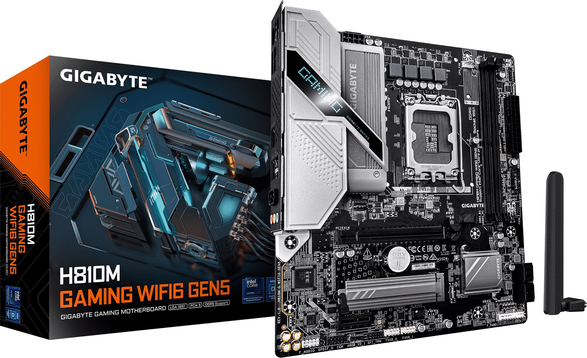 Gigabyte H810M GAMING WIFI6 GEN5 Motherboard