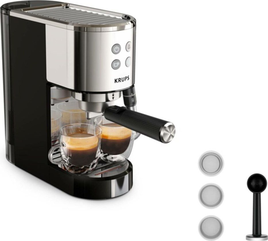 Krups Virtuoso XP444C10 coffee maker Semi-auto