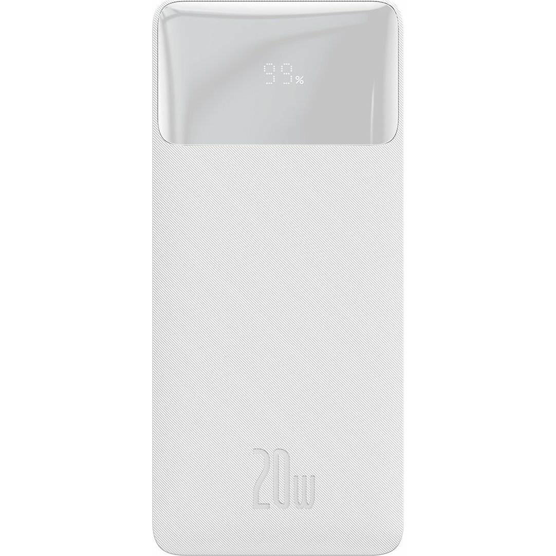 Powerbank Baseus Bipow 10000mAh, 20W (white)