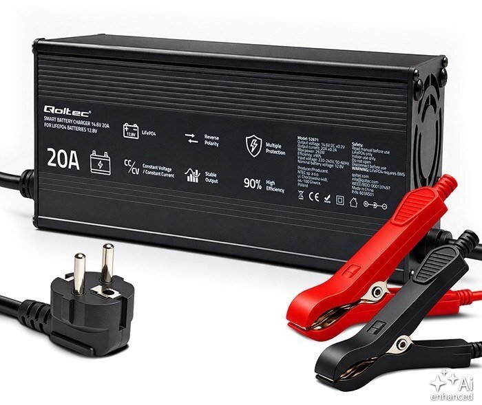 Charger Qoltec Do LiFePO4 12V |