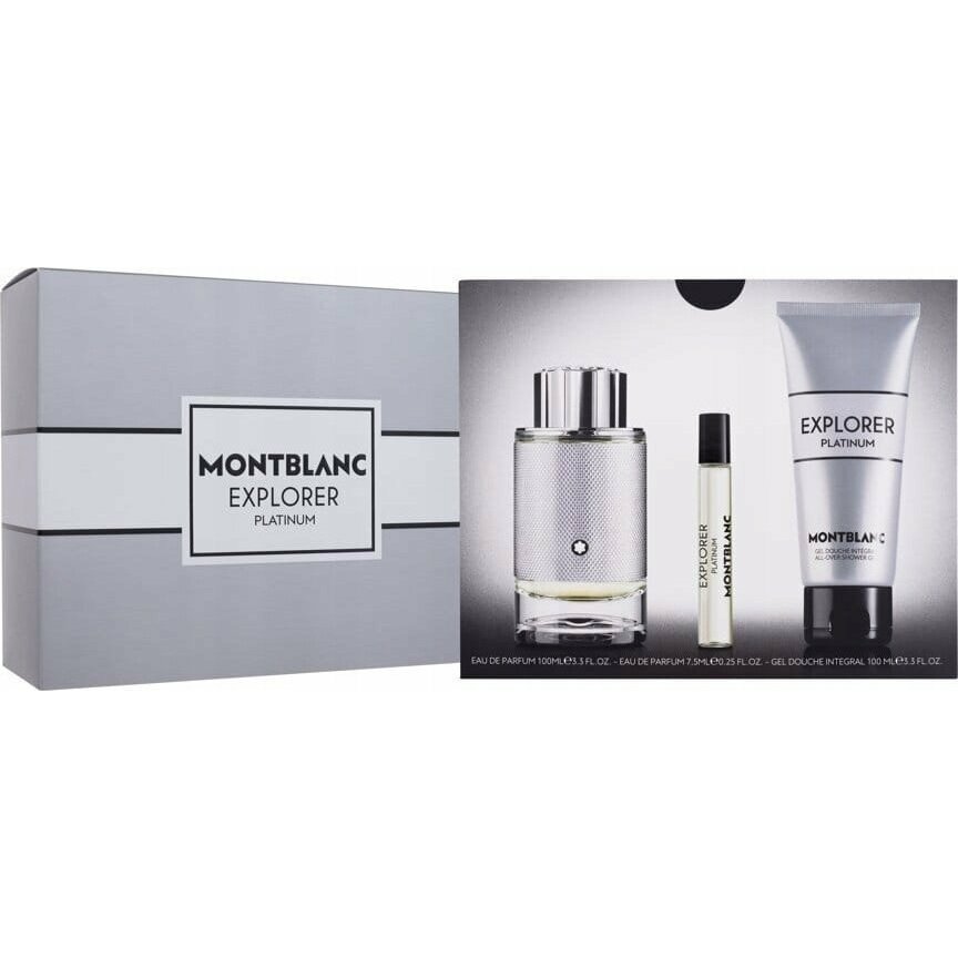 Montblanc Mont Blanc SET Explorer Platinium