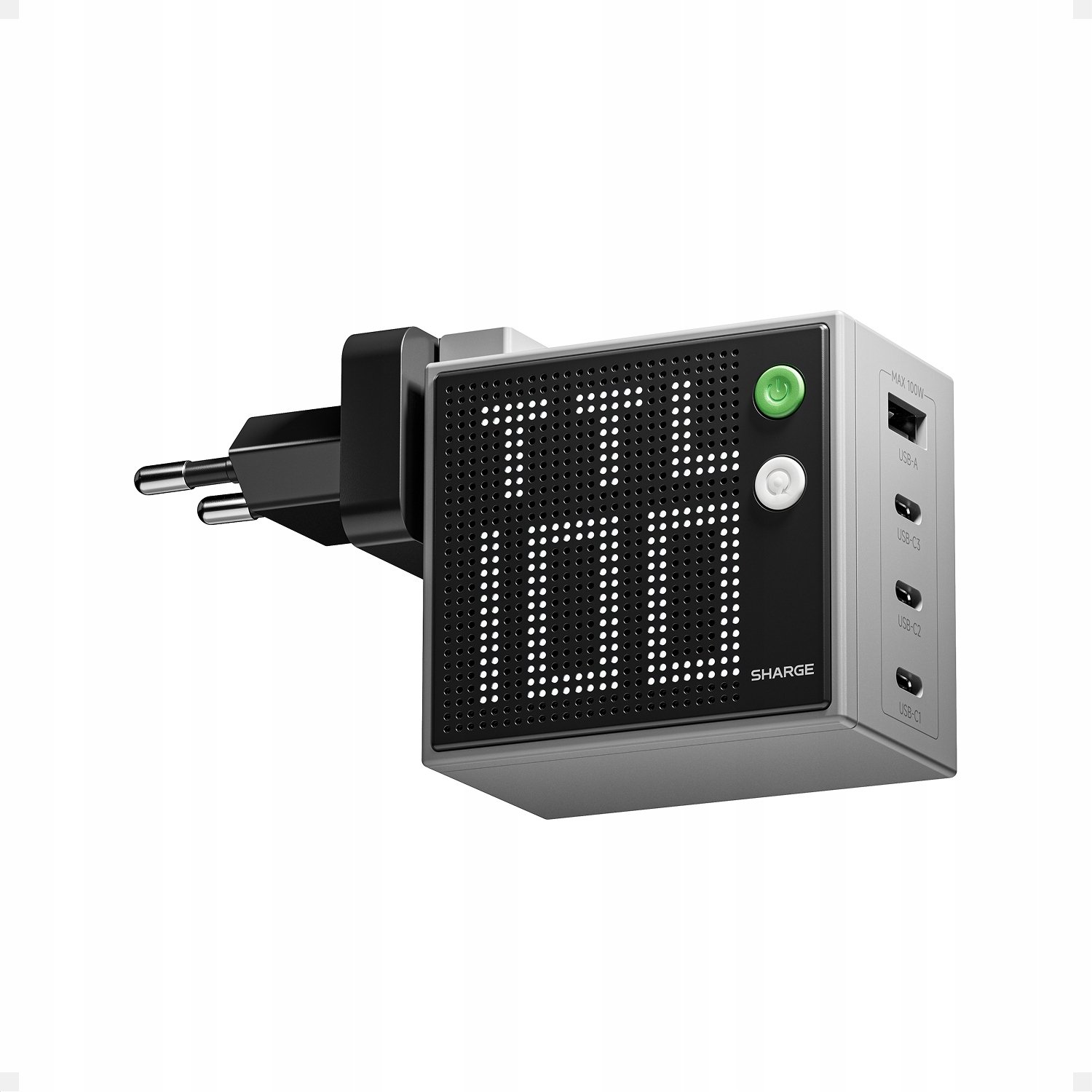 Charger PowerNeed SHARGE Pixel 100 GaN