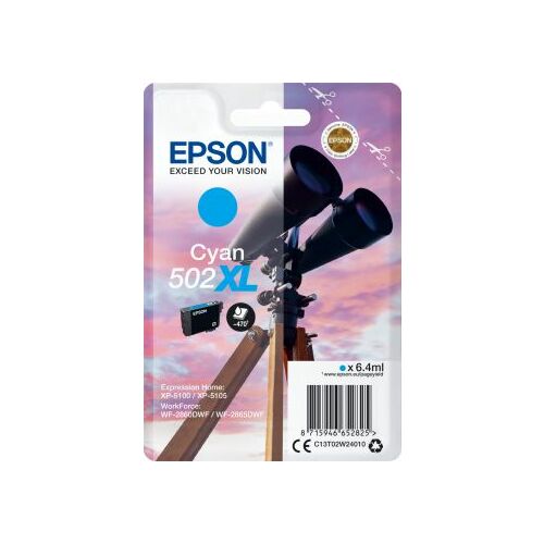 Tusz Epson Tusz 502XL (cyan) |
