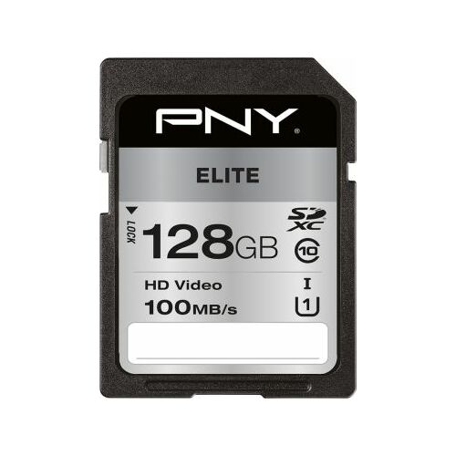 PNY Elite SDXC 128GB P-SD128U1100EL-GE -