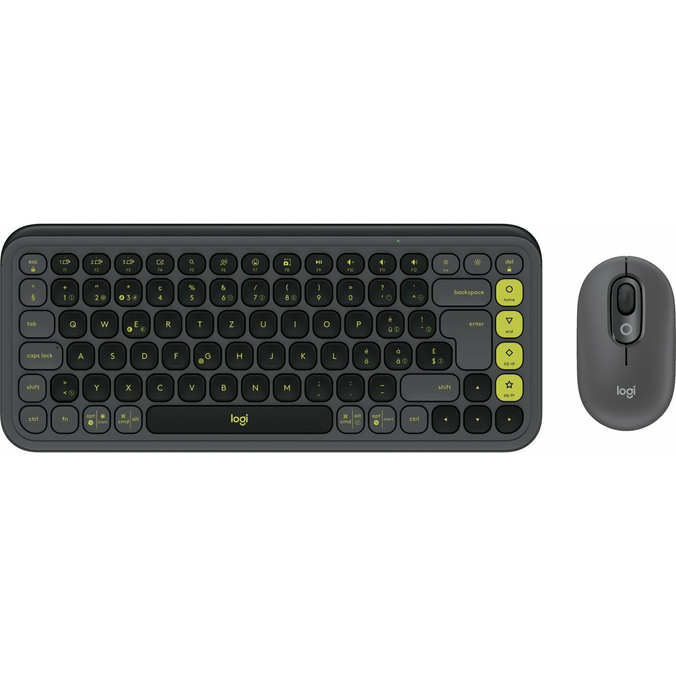 Klawiatura + mysz Logitech POP Icon