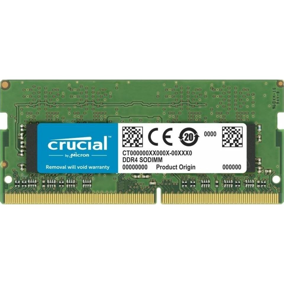 Crucial SODIMM, DDR4, 16 GB, 2666