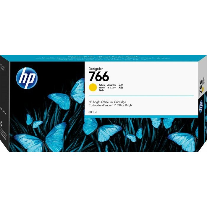 Tusz HP HP 766 300-ml Yellow