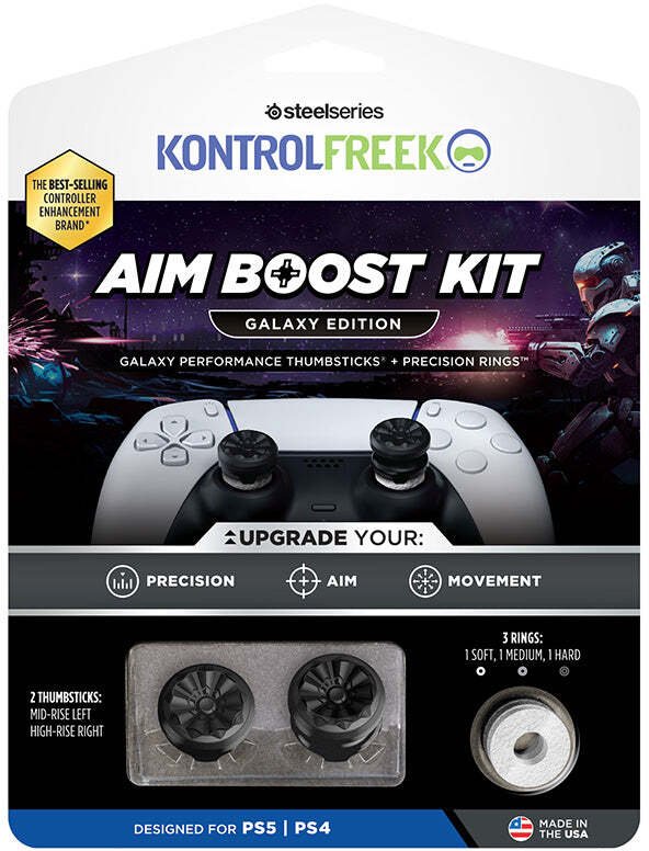 SteelSeries KontrolFreek Galaxy black AimBoost -
