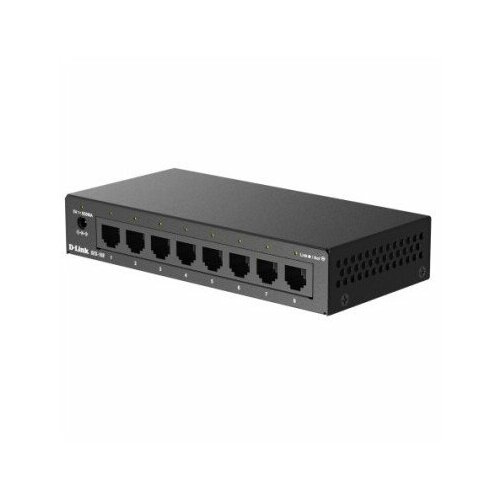 D-Link Przełącznik 8-portowy D-Link DES-108/V/E |