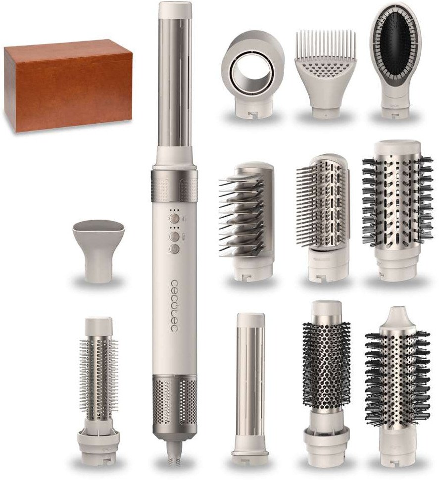 Suszarko-lokówka Cecotec Lokówko-suszarka CeramicCare 12in1 AirGlam