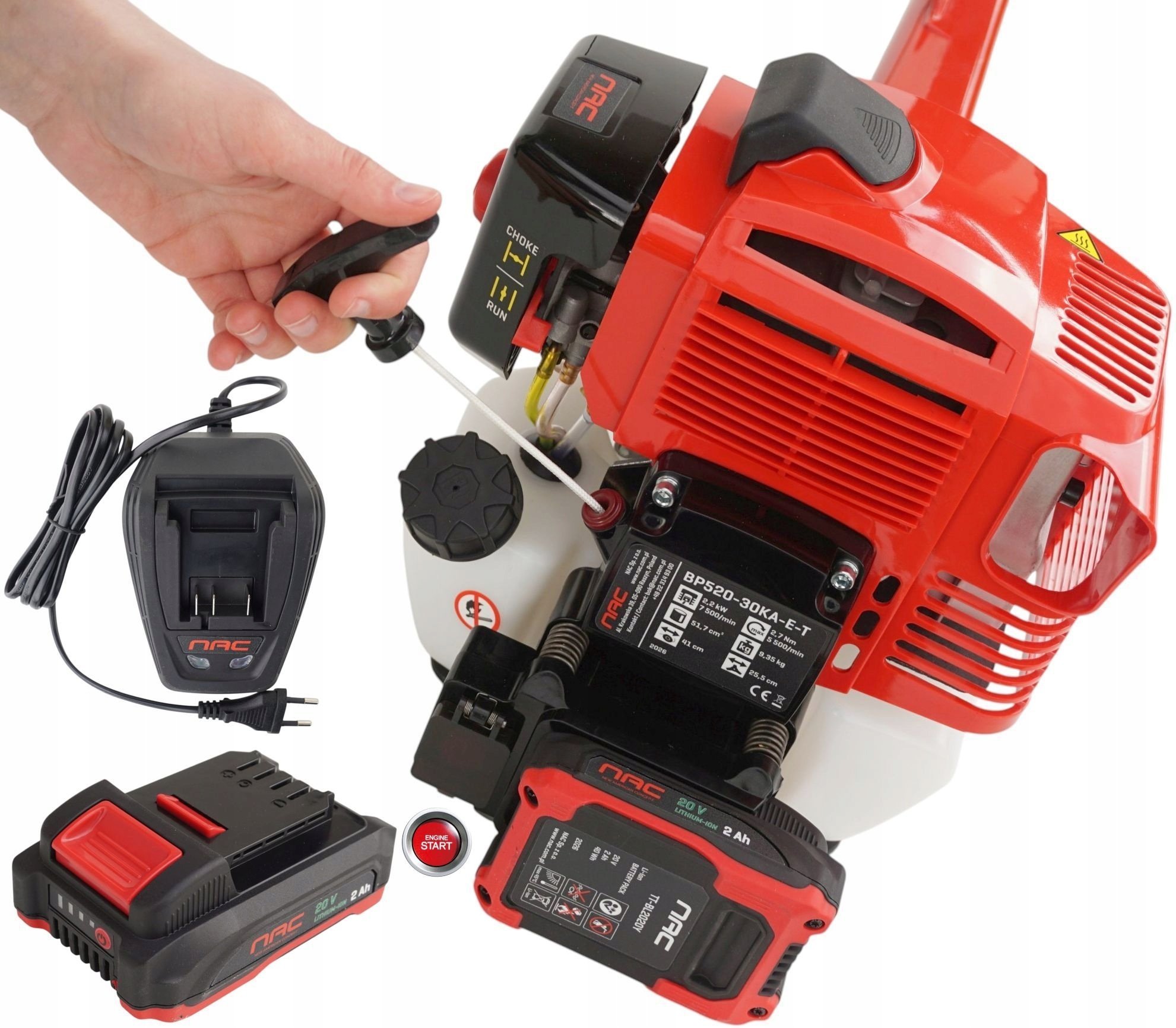 NAC Kosa BP520-30KA-E-T Spalinowa z elektrycznym