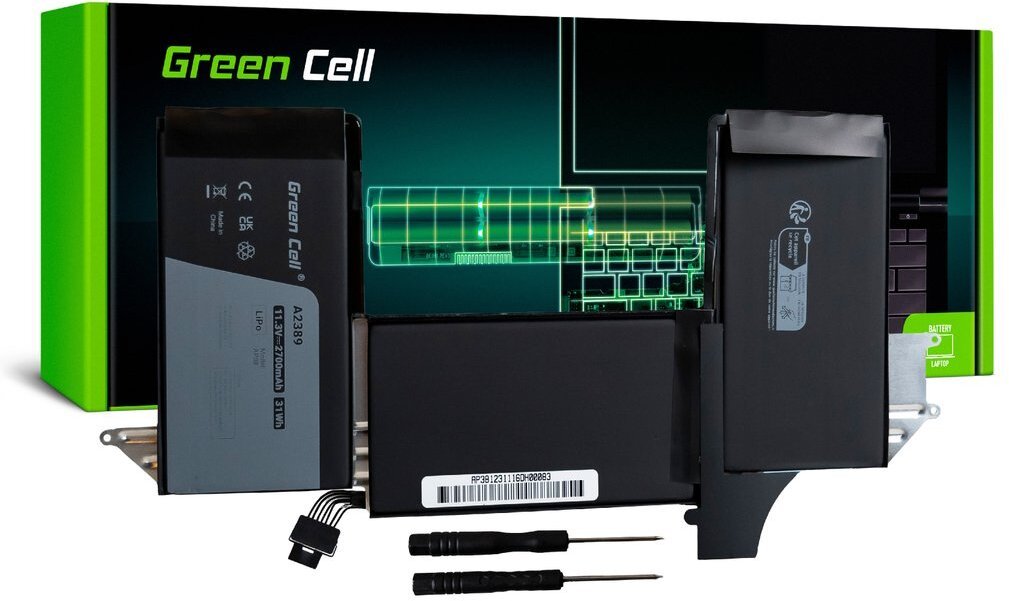 Green Cell A2389 do Apple MacBook