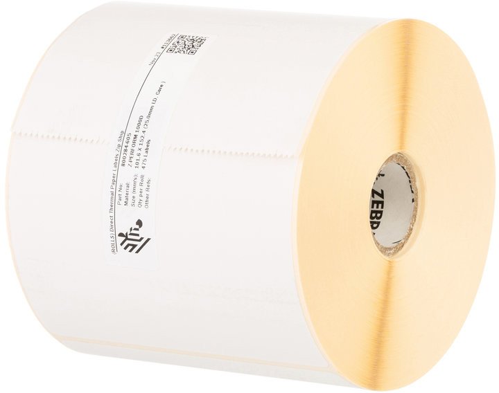 ZEBRA Thermoetiketten 102x178mm perm 12xRollen,Z-Perform
