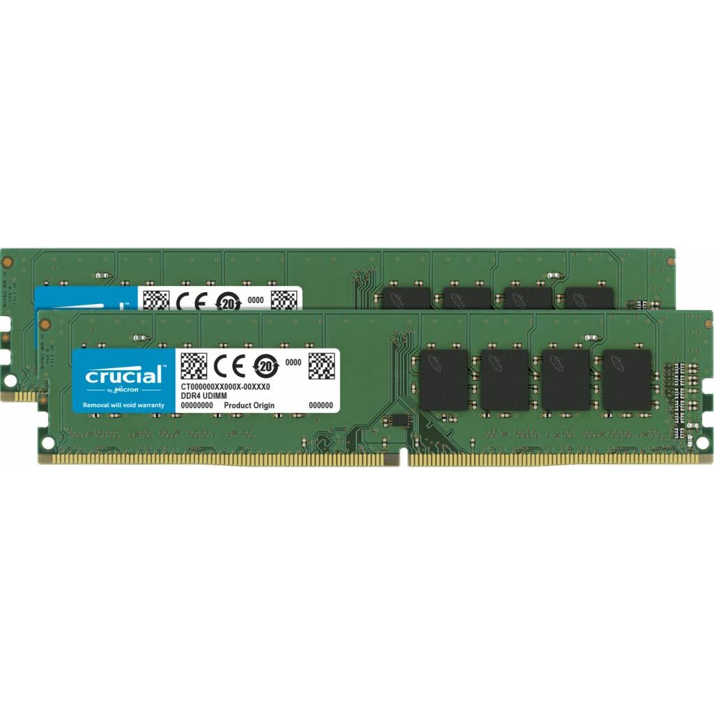 Crucial 32GB (2x16GB) DDR4-3200 Memory Kit